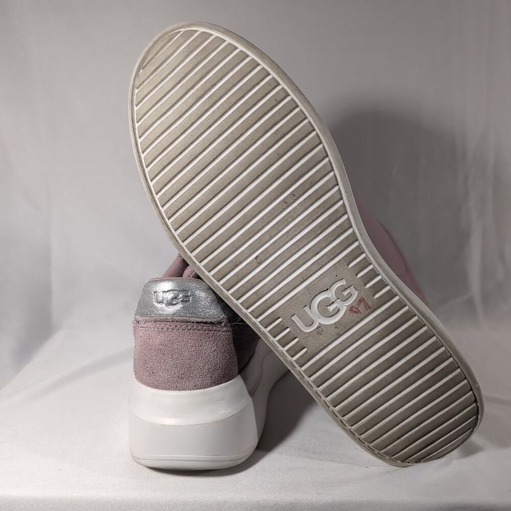 UGG Scape Platform Low Top Sneaker Women's 9.5 Mauve Pink Suede Upper (1138810) - Picture 5 of 7